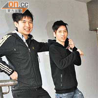 被告劉榮之（左）及林偉俊（右）涉嫌違反《放債人條例》。