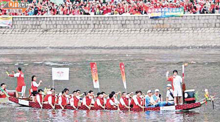 近年端午龍舟競渡都會在沙田城門河舉行。