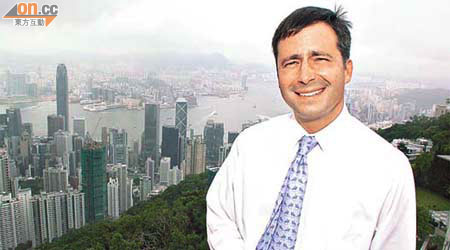 美國共和黨海外部香港分部主席艾兆年，遭香港政府入稟高院追討逾十萬元。	（資料圖片）