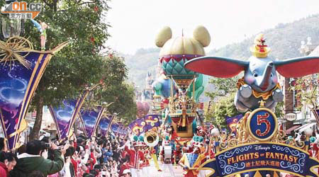 迪士尼樂園八月起加價百分之十四。