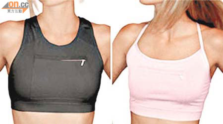 女生上體育課或運動時穿着運動用的胸圍，可減低乳房擺動引致的痛楚。
