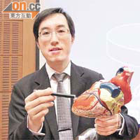 陳藝賢呼籲年輕在職人士勿忽略保護心臟。