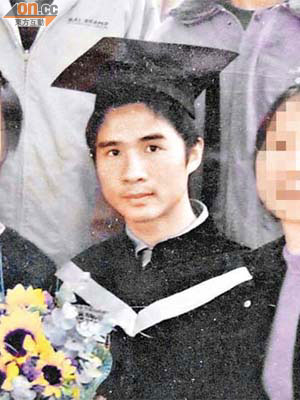 已大學畢業的劉達偉昨入稟禁制前女友作滋擾行為。