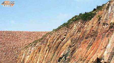 西貢沿岸擁罕見的酸性火山岩石，相信在申請世界地質公園時得分不少。（資料圖片）