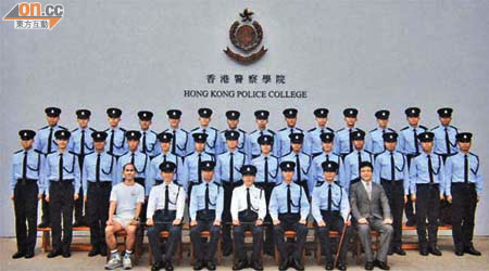 獲得逾千萬元六合彩獎金的幸運兒是警員班第2077期的畢業學員。