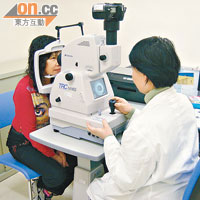 糖尿病人需檢查有否出現視網膜病變。