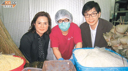 蔡海偉（右）促港府更多採用社企的產品或服務。