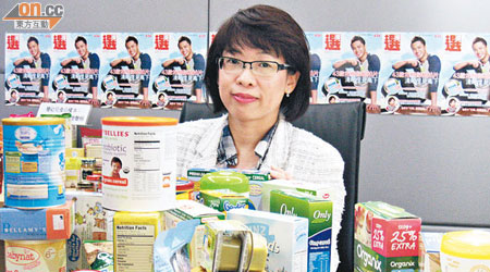 食安中心首席醫生蔡敏欣表示，規管營養標籤及聲稱的法例，不適用於嬰幼兒的預先包裝食物。