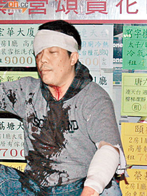 28-03-2012	舊坐館旗下一名大佬在旺角街頭被三名刀手追劈，黑幫內訌白熱化。