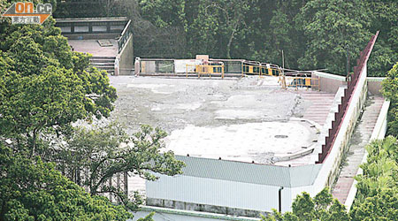 楠樺居原址地皮已遭釘契。（資料圖片）