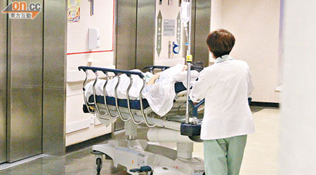 醫管局顧問報告指公立醫院運送病人入手術室經常延誤。