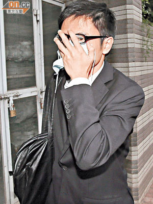 被告陳健斌涉嫌與未成年的中樂團女生非法性交。（黃仲民攝）