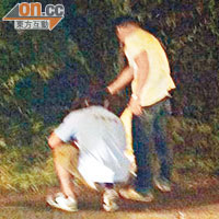 「狗仔隊」在大埔公路拘捕劫手機疑犯。