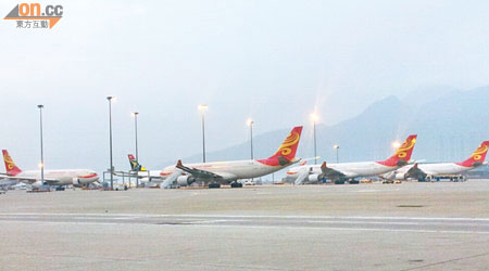 香港航空近日的航空服務經常出現延誤。（資料圖片）