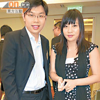 「萬希泉」總經理沈慧林（左）與陳秀琼，都係品牌界後起之秀。