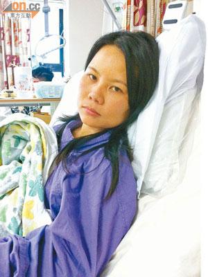 陳旭娟得肝重生，可以拋掉患病在床的憔悴。（資料圖片）