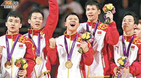 倫奧的中國金牌運動員，全部人會在本周五訪港三日。（資料圖片）