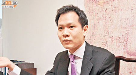 郭榮鏗以卅四歲之齡成為本屆立法會最年輕的議員之一。