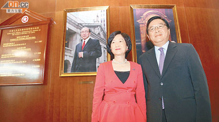 林健鋒（右）任副主席的經民聯，一共手握七票，葉劉淑儀（左）任主席的新民黨，則在立法會有兩名成員。