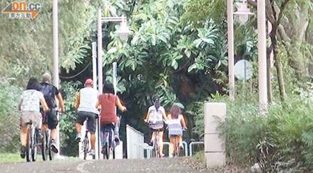 本港增設單車徑，有助提升綠色生活。