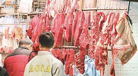 供港牛肉批發價後日起再次調高。（資料圖片）