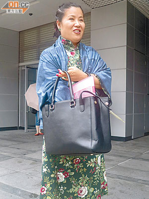 女作家余曉燕昨獲判脫罪。（資料圖片）