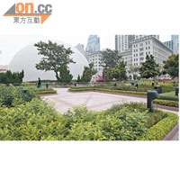 梳士巴利公園日後會變作藝術廣場，擺放香港藝術家的雕塑。