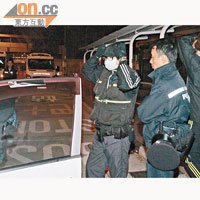 接載三匪徒之的士司機涉爆竊被捕。