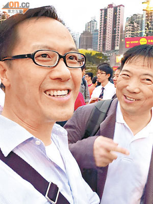梁繼昌（左）將代表立法會到英國考察，另胡志偉（右）嫌首爾考察團太貴。（資料圖片）