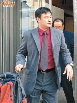 男警曾健榮涉嫌恐嚇及襲擊妻子。