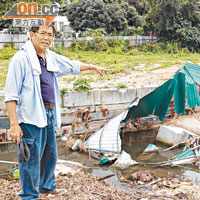 李先生：「我哋上年已經同好多個部門投訴過，但佢哋每次睇完就算。」