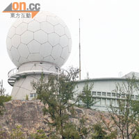 中大霍英東遙感科學館設有衞星遙感地面接收站。（黃仲民攝）