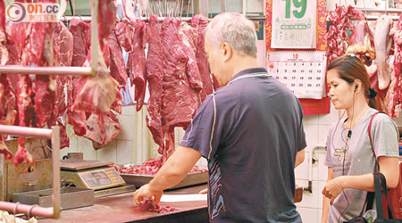 業界相信開放活牛代理市場，可令牛肉供應及價格穩定。（資料圖片）