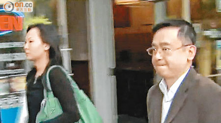 禤藹玲（左）與丈夫柯耀昆對裁決表示震驚，指案件已摧毀他們的生活。（資料圖片）