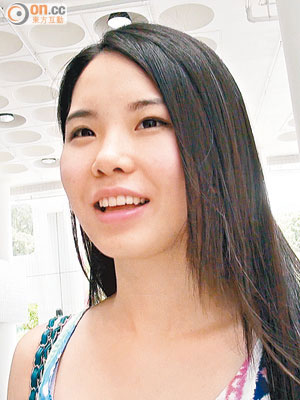 科大學生吳小姐對偷窺事件感害怕。