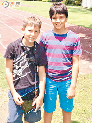 失蹤西班牙籍兄長Nicolas（右）及胞弟Miguel（左）。