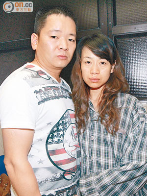 內地婦在航機延誤期間「小產」，與夫要求香港航空賠償。（何力棋攝）