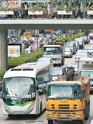 每部銷毀的柴油車車主將可獲相當於新車應課稅值兩成七至三成三的資助。