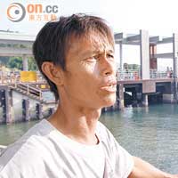 漁民梁先生的快艇於一年前被偷去，遍尋不獲。