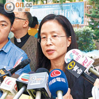 副校長高婉華解釋校方未有即時報警的原因。
