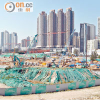 本港近年大興土木，多項基建正在趕工中。