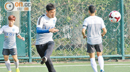 下場甲組聯賽將與愉園對賽的橫濱FC（香港），昨如常備戰，未受對手愉園的假波疑雲影響。