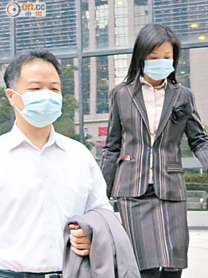 律師夫婦楊潤康（左）及羅婉清（右）涉嫌包攬訴訟。