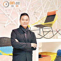 著名時裝設計師鄧達智見到咁多椅子，唔知從中搵唔搵到設計靈感呢？