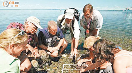 大潭海洋及水資源教育中心會辦戶外學習計劃。
