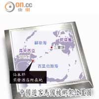 中國遊客馬國被綁架位置圖