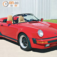 Porsche 911 Speedwster<br>年份：1989年<br>車價：120萬元<br>報稱在英國購買年期：3年以上<br>首次登記稅享有折扣：72萬元