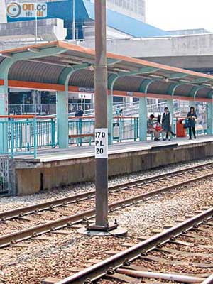 延誤事件發生於輕鐵河田站。