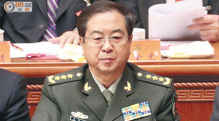 解放軍總參謀長房峰輝將於本周訪美。