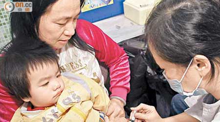 一三年或以後出生兒童下月二日起可免費接種水痘疫苗。